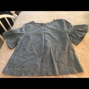 Blue Jean VV blouse